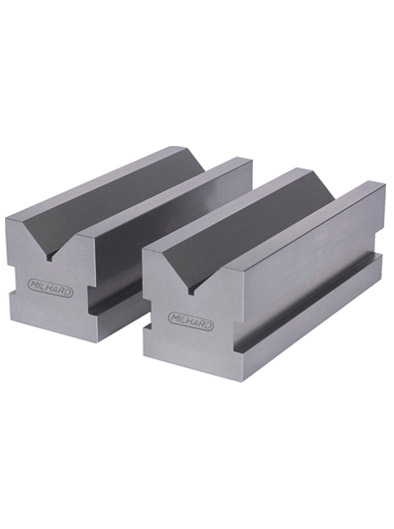 thumbnail image 2 of Amadeal Precision Ground Vee Blocks – Pair, 6" And 7" Length, Machinist Tool 2 of 4